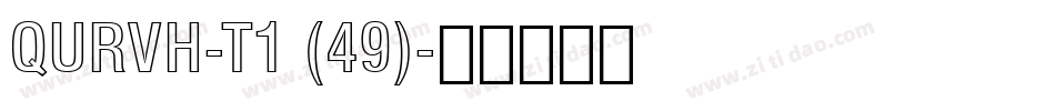 QURVH-T1 (49)字体转换